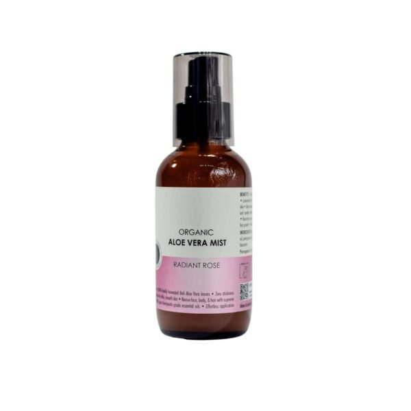 Ailia Natural Bodhi Three Organic Aloe Vera Mist Radiant Rose 120ml