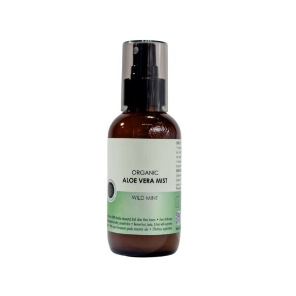 Ailia Natural Bodhi Three Organic Aloe Vera Mist Wild Mint 120ml