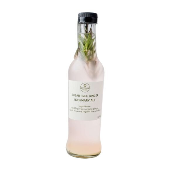 Sugar Free Ginger Rosemary Ale