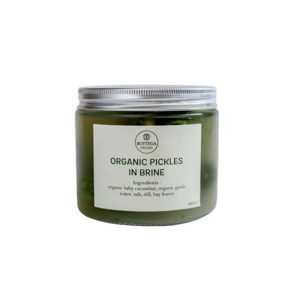 Organic Pickles In Brine 400ml