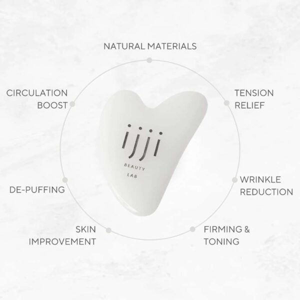Ailia Natural IJJI Gua Sha Facial Stone