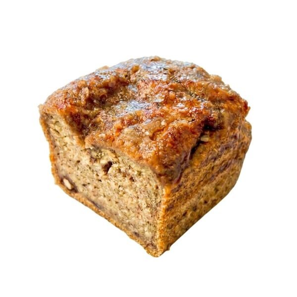 Gluten Free Walnut Banana Bread (Half Loaf)