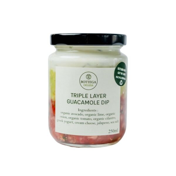 Triple Layer Guacamole Dip