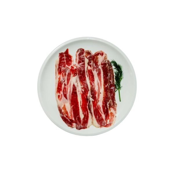 Beef Black Angus Bacon 100gr