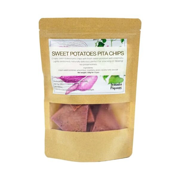 Sweet Potatoes Pita Chips 100gr