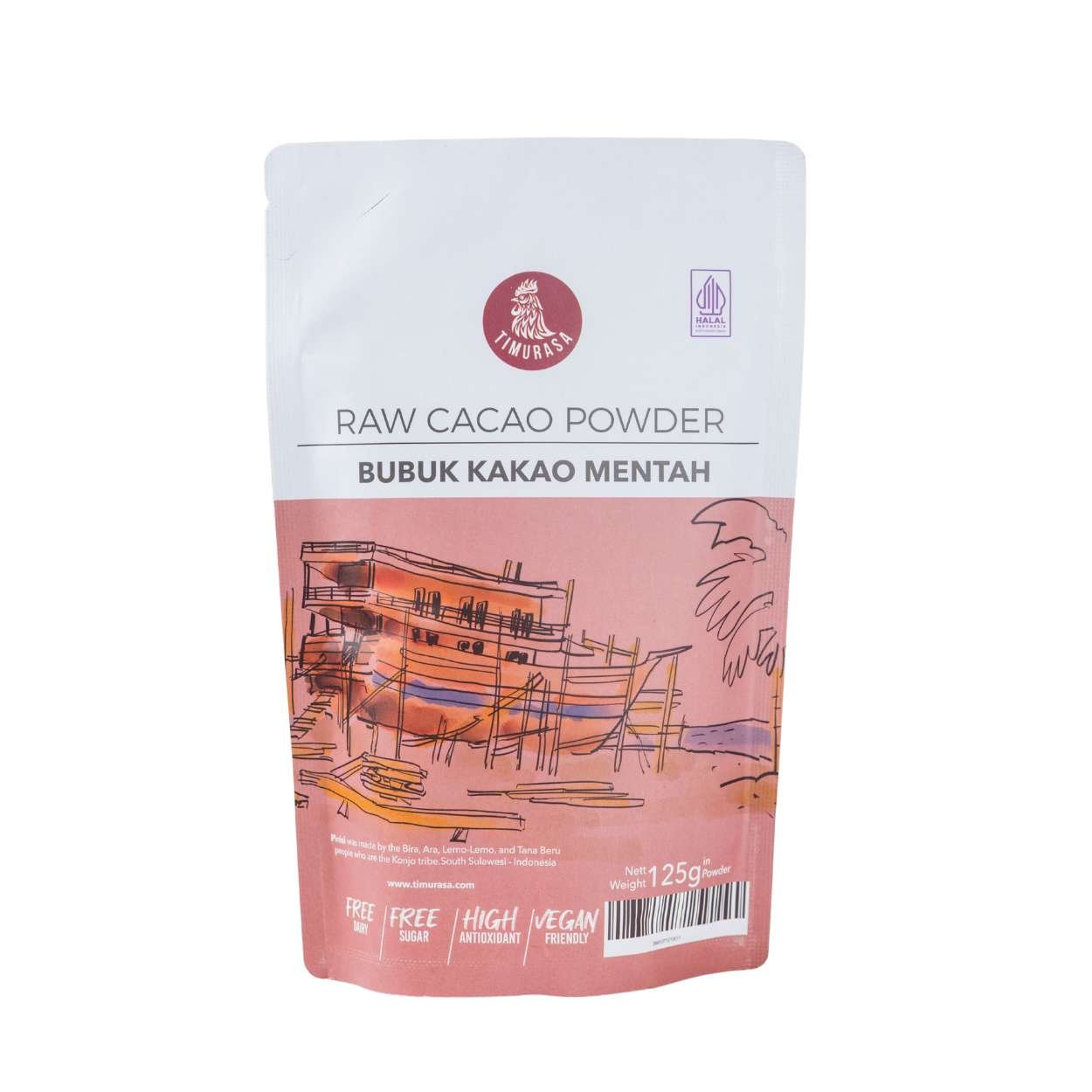 18-1.jpg Timurasa Raw Cacao Powder 125gr - Image 1