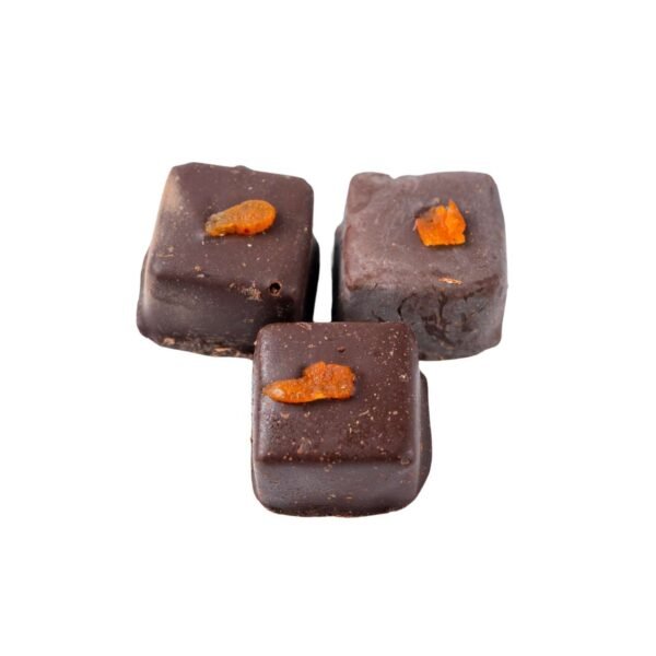 Keto Fudge Almond Orange Zest