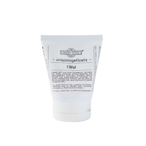 Republic Of Soap Sunscreen Unapologetically Raw