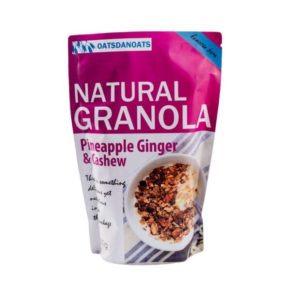 Granola Pineapple Ginger Cashew 500gr