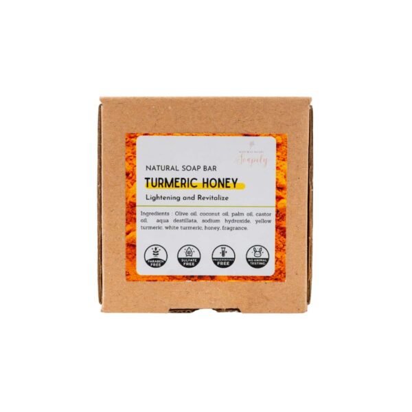 Natural  Soap Bar Turmeric Honey