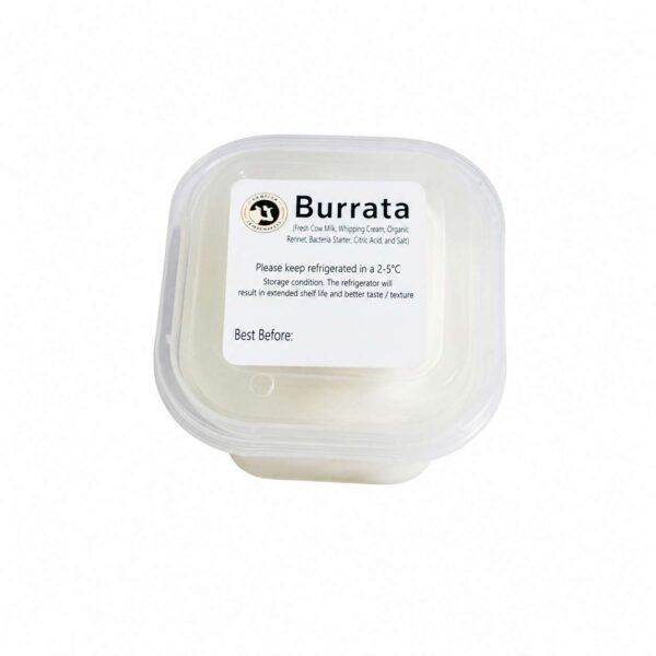 Fresh Italian Burrata Cheese 125gr Camilla