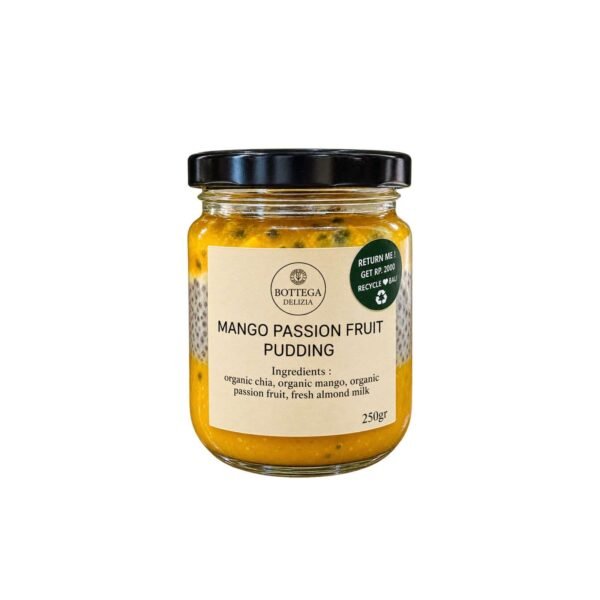 Mango Passion Fruit Pudding 250gr